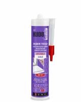 Клей KUDO "Жидкие гвозди" монтажный универсальный на акриловой основе морозостойкий, белый 280 мл