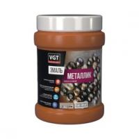 Эмаль VGT акриловая ВД-АК-1179 "МЕТАЛЛИК" серебро 0,23кг (неморозостойкая)