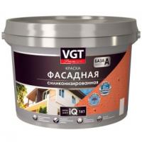 Краска VGT PREMIUM фасадная IQ 161 база А силиконизированная 2л (3,1 кг)