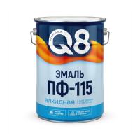 Эмаль ФОРМУЛА Q8 ПФ-115 белая 6кг