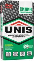 Юнис Силин Штукатурка цементная универсальная армированная 25кг