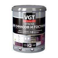 Краска VGT PREMIUM для офисов и гостиных IQ 137 база А 2л (2,5кг)