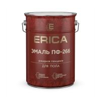 Эмаль Erica ПФ-266 красно-коричневая 5,5кг