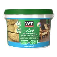 Лак акриловый VGT пропиточный с антисептиком ореховое дерево 2,2кг (до-15)