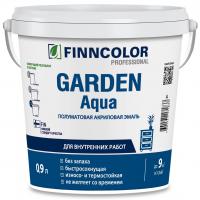 Эмаль акриловая FINNCOLOR GARDEN AQUA С 0,9л