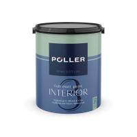 Краска Poller A.R.T. латексная глубокоматовая для обоев и стен 3 База А белая 2,5 л