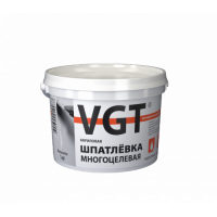 Шпатлевка многоцелевая акриловая для наружних и внутренних работ 1кг VGT
