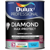 Краска DULUX Professional Diamond Max Protect матовая BC 0,9 л