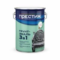 Грунт-эмаль по ржавчине ПРЕСТИЖ красно-коричневая 5кг