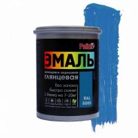 Эмаль акриловая глянцевая "Palizh" синяя RAL 5005 1 кг