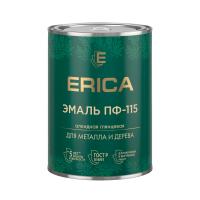 Эмаль ПФ-115 Erica темно-серая 0,8кг