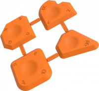 Набор шпателей DECOR для формирования швов "PROFI"