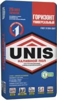 Юнис Горизонт Наливной пол универсальный быстротвердеющий 25кг