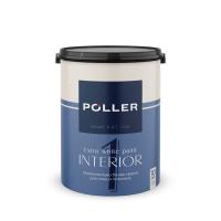 Краска Poller A.R.T. латексная для стен и потолков 1 белая 4,5 л