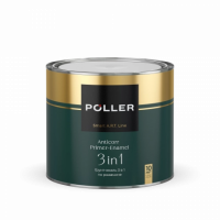 Грунт-эмаль по ржавчине 3 в 1 Poller A.R.T. шоколадно-коричневый RAL 8017 2 л