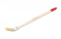 Кисть радиаторная 25 мм/1,5 мм светлая щетина, деревянная ручка Колор Эксперт