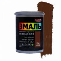Эмаль акриловая глянцевая "Palizh" оксид красная RAL 3009 1 кг