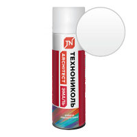 Аэрозольная эмальТЕХНОНИКОЛЬ белая матовая 9003М