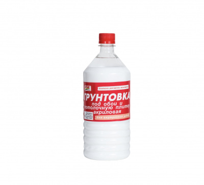 Грунтовка под обои и потолочную плитку 1л NOVA