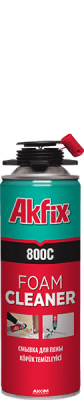 Akfix 800С Очиститель пены 500мл