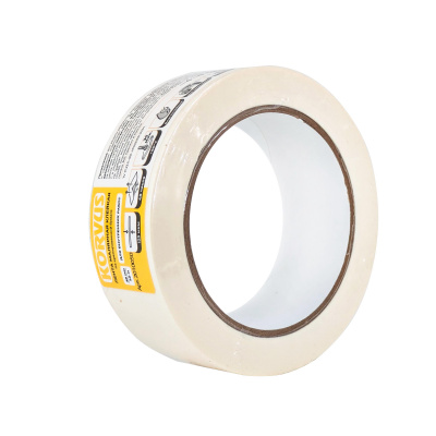 Лента малярная клейкая на крепированной бумаге, 38мм х 40м "KORVUS"