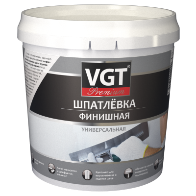 Шпатлевка финишная Premium 1,7кг VGT