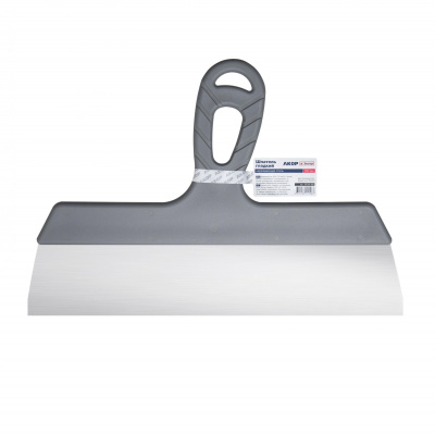 Шпатель гладкий «Эксперт» из нержавеющей стали 300мм