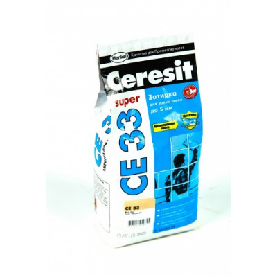 Церезит Затирка CE 33 S №28 персик 2-5мм 2кг (6)