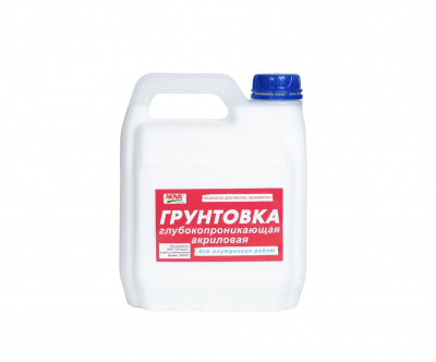 Грунтовка глубокого проникновения для внутренних работ 5,0 л NOVA