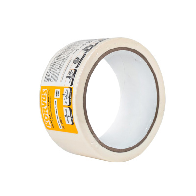 Лента малярная клейкая на крепированной бумаге, 45мм х 20м "KORVUS"