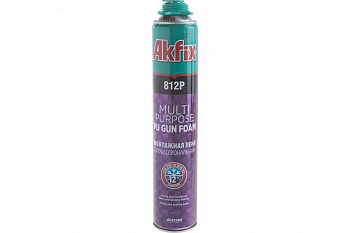 Akfix 812Р Пена монтажная профессиональная зимняя 850гр