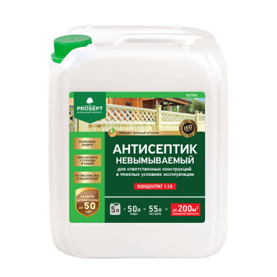 Просепт ULTRA антисептик невымываемый для ответственных конструкций 1:10, 5л