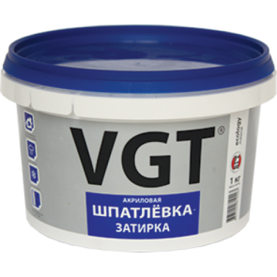 Шпатлевка-затирка 1,0кг VGT