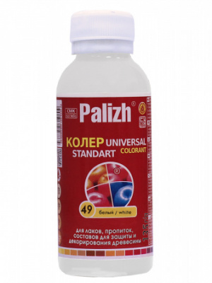 №49 Колер "Palizh" STANDART универсальный 0,1 л (135 г ) белый (Ижевск)