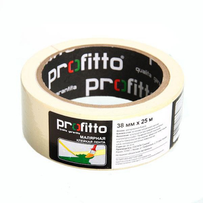Лента малярная 38мм*25м PROFITO