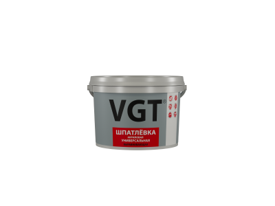 Шпатлевка универсальная для наружних и внутренних работ 7,5кг VGT