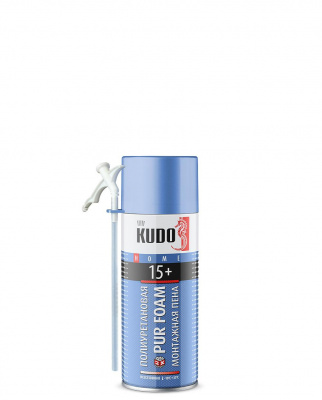 Пена монтажная бытовая KUDO HOME 15+ 520мл всесезонная