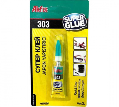 Akfix 303 Супер клей 3гр