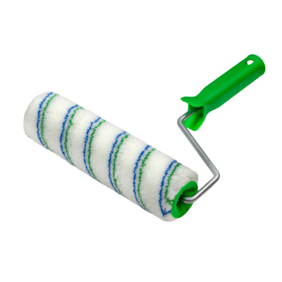Валик 24 см в сборе полиамид (сине-зеленый) d 8 мм Мастер для работ по дереву "Акор"